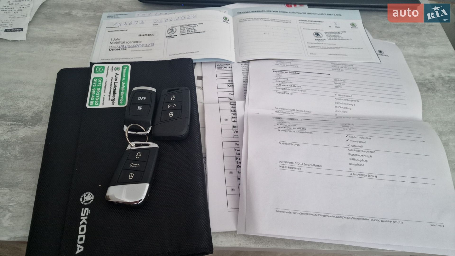 Skoda Kodiaq 2021 VIN TMBLN9NS6M8053273 фото оголошення 147 з 147