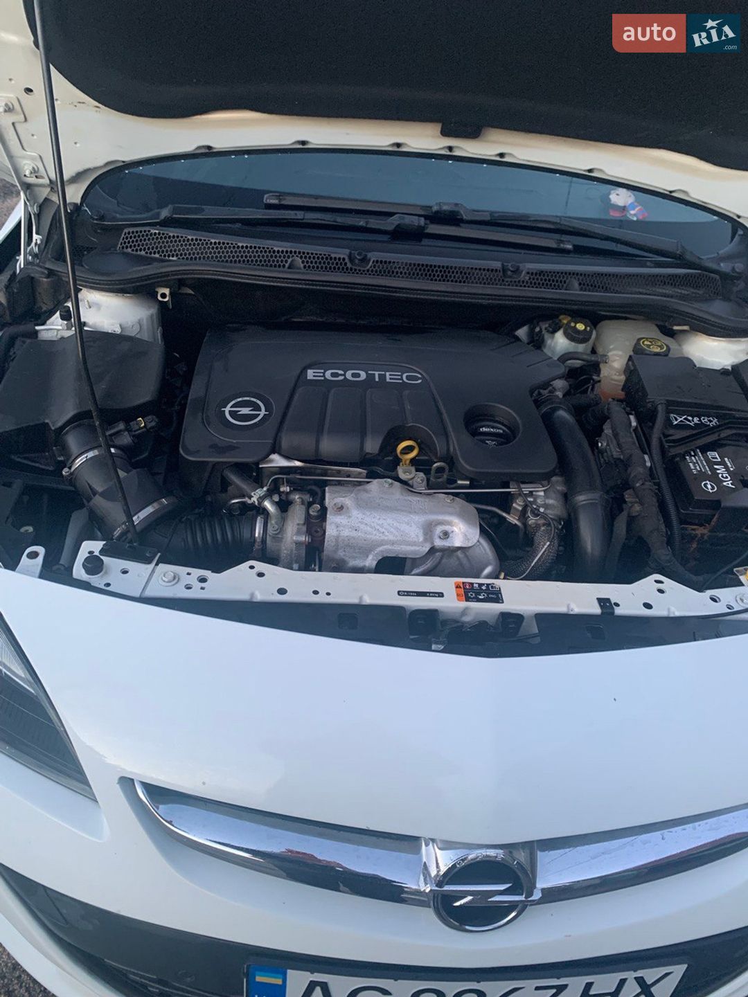 Opel Astra 2014 VIN W0LPD8E33F8026136 фото оголошення 5 з 11