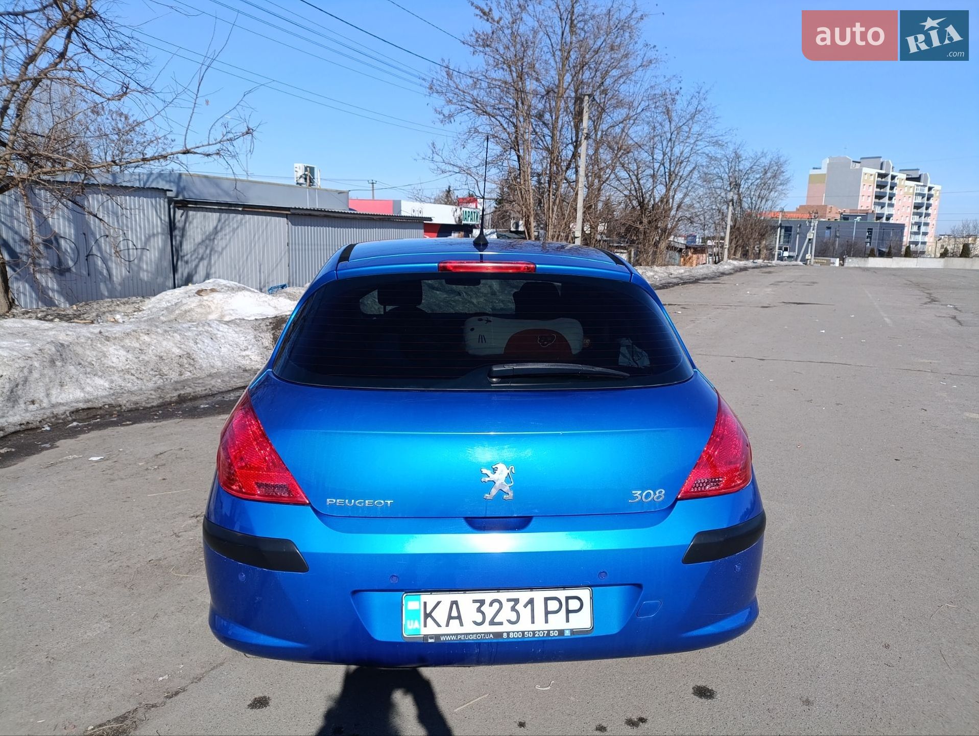 Peugeot 308 2008 VIN VF34C5FWF55357570 фото оголошення 2 з 11