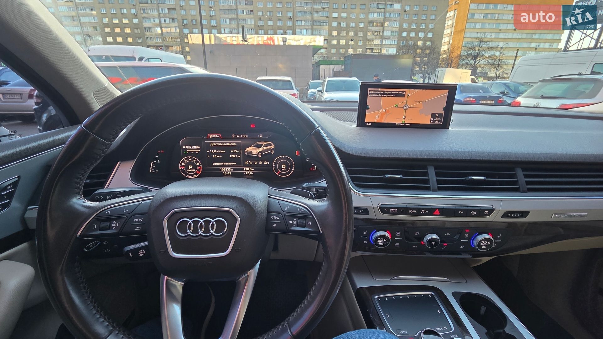 Audi Q7 2017 VIN WA1LHAF77JD021061 фото оголошення 9 з 20