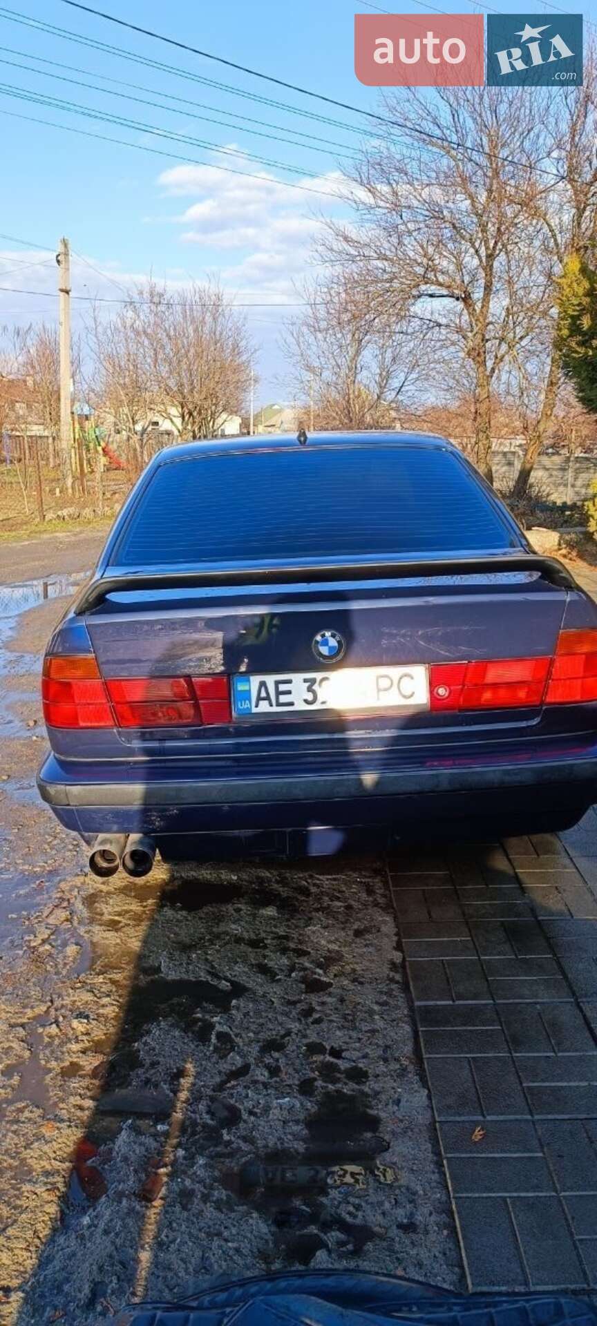 BMW 5 Series 1992 VIN WBAHA910X0BL35156 фото оголошення 3 з 8
