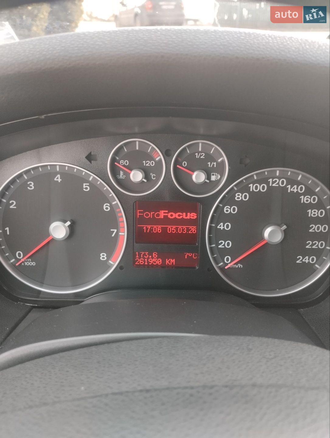 Ford Focus 2007 VIN WF0WXXGCDW7T22134 фото оголошення 9 з 13