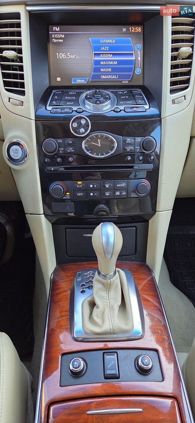 Infiniti FX 30 2011 VIN JN1TDNS51U0480023 фото оголошення 29 з 48