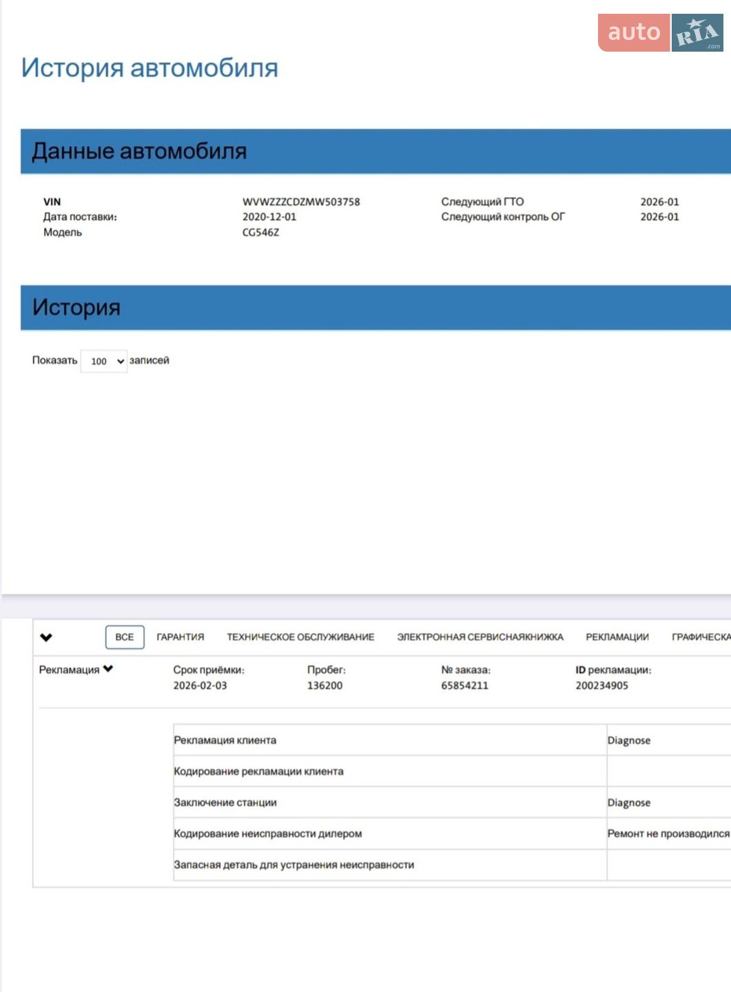 Volkswagen Golf 2020 VIN WVWZZZCDZMW503758 фото оголошення 75 з 75