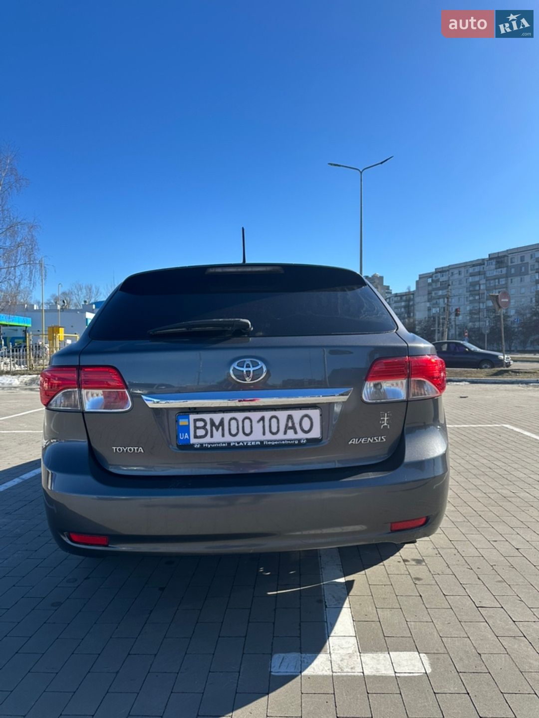 Toyota Avensis 2012 VIN SB1EB76L80E036133 фото оголошення 3 з 17