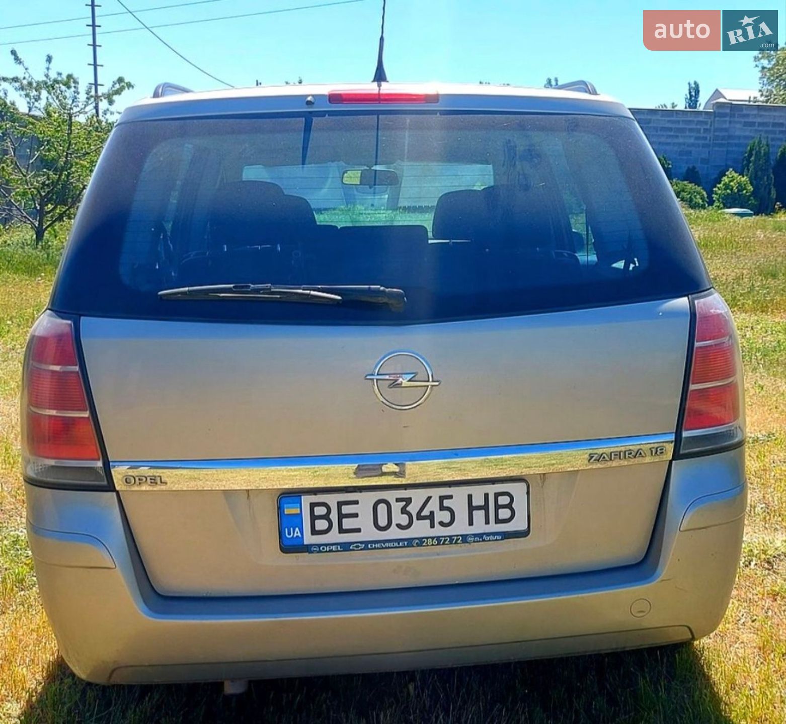 Opel Zafira 2007 VIN Y6D0AHM757G141668 фото оголошення 5 з 5