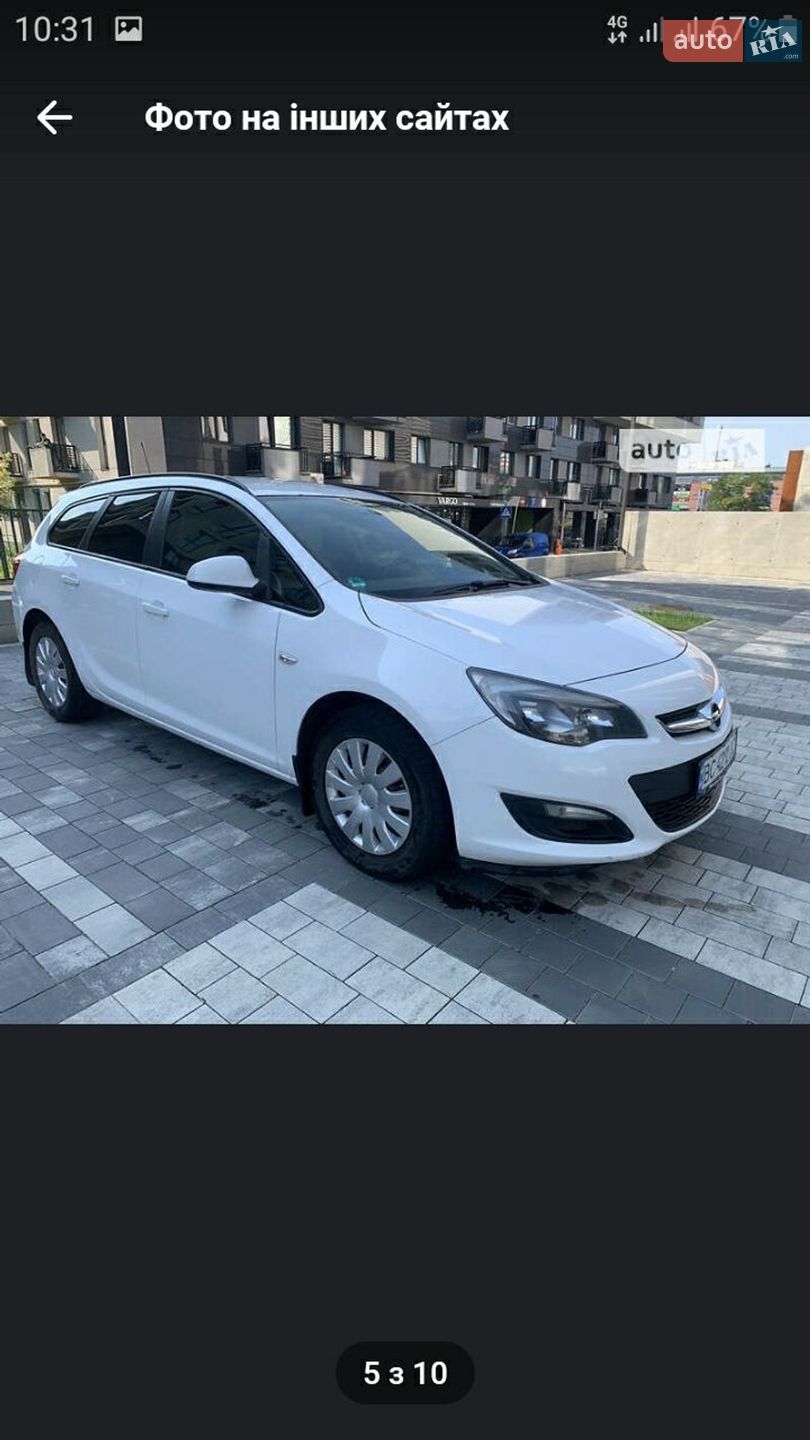Opel Astra 2014 VIN W0LPD8E64F8001174 фото оголошення 3 з 17