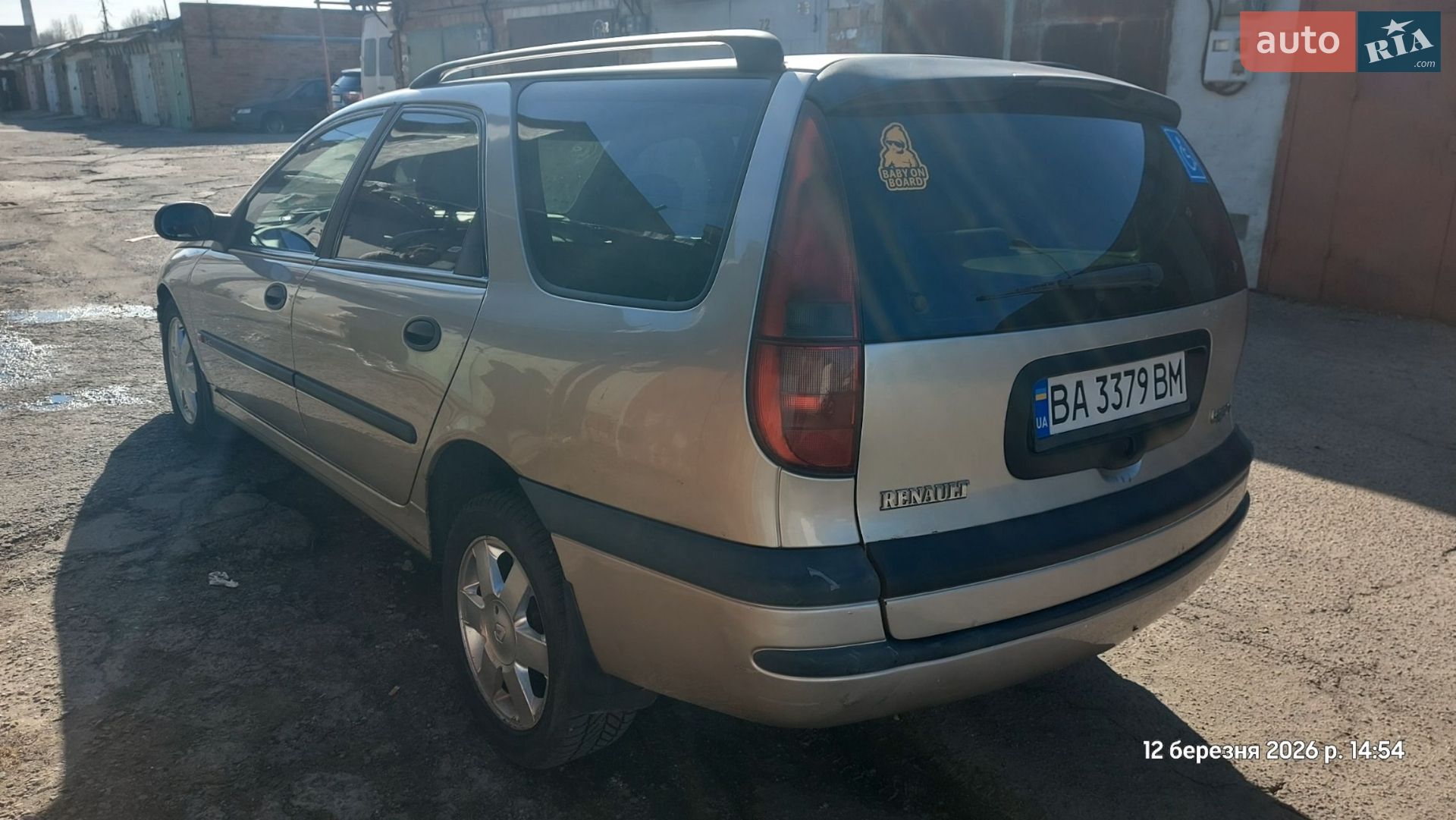 Renault Laguna 2000 VIN VF1K5640521749418 фото оголошення 6 з 18