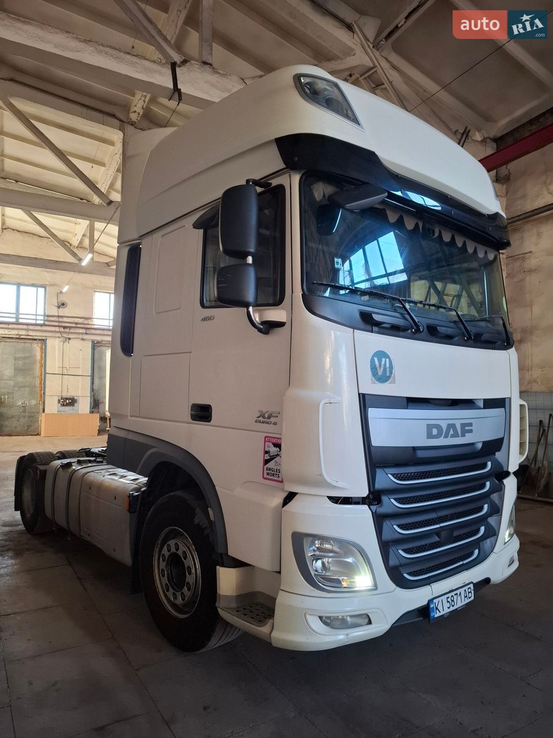 DAF XF 2016 VIN XLRTEH4300G115338 фото оголошення 7 з 8