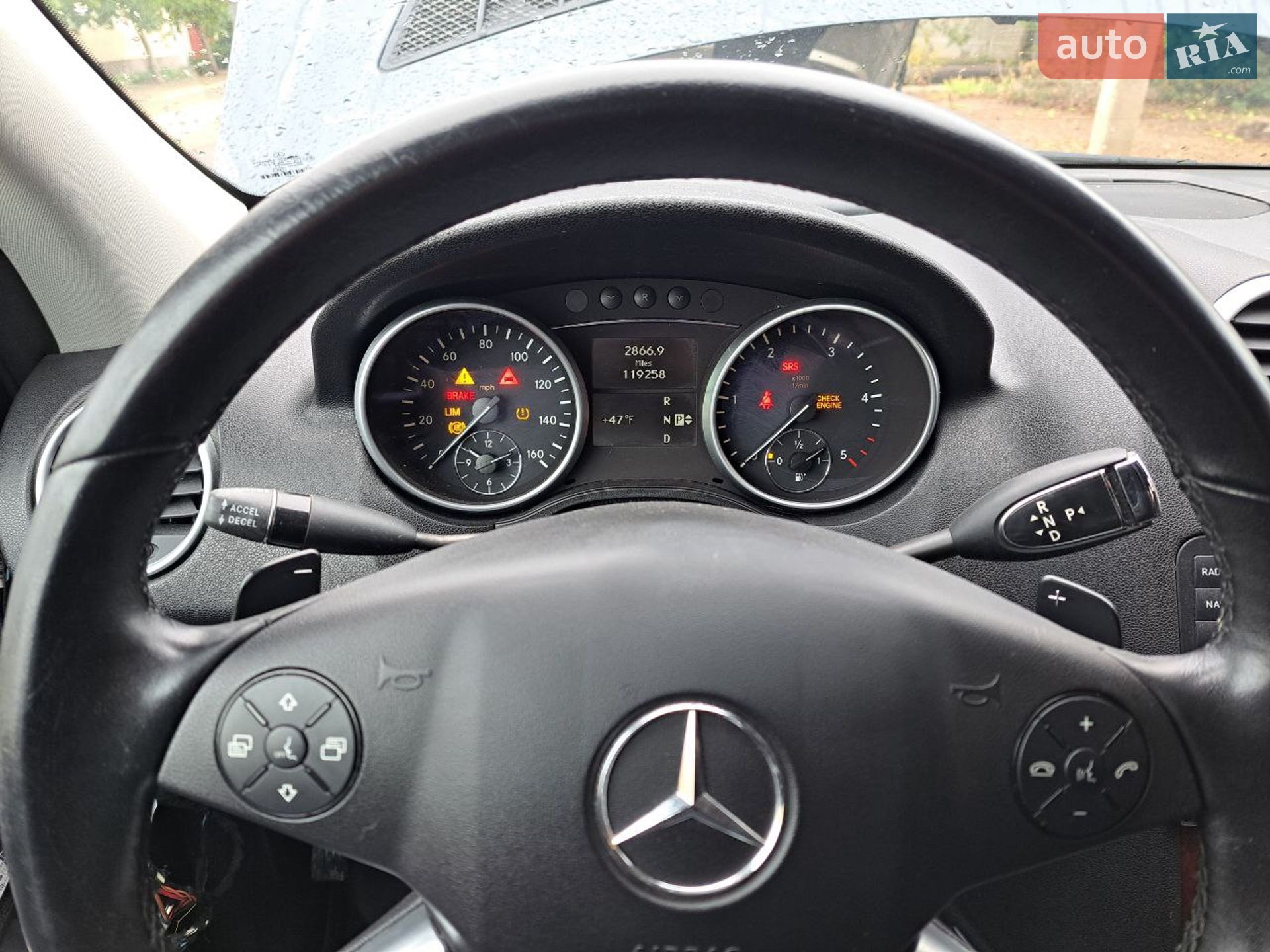 Mercedes-Benz M-Class 2011 VIN 4JGBB2FB8BA735003 фото оголошення 2 з 3