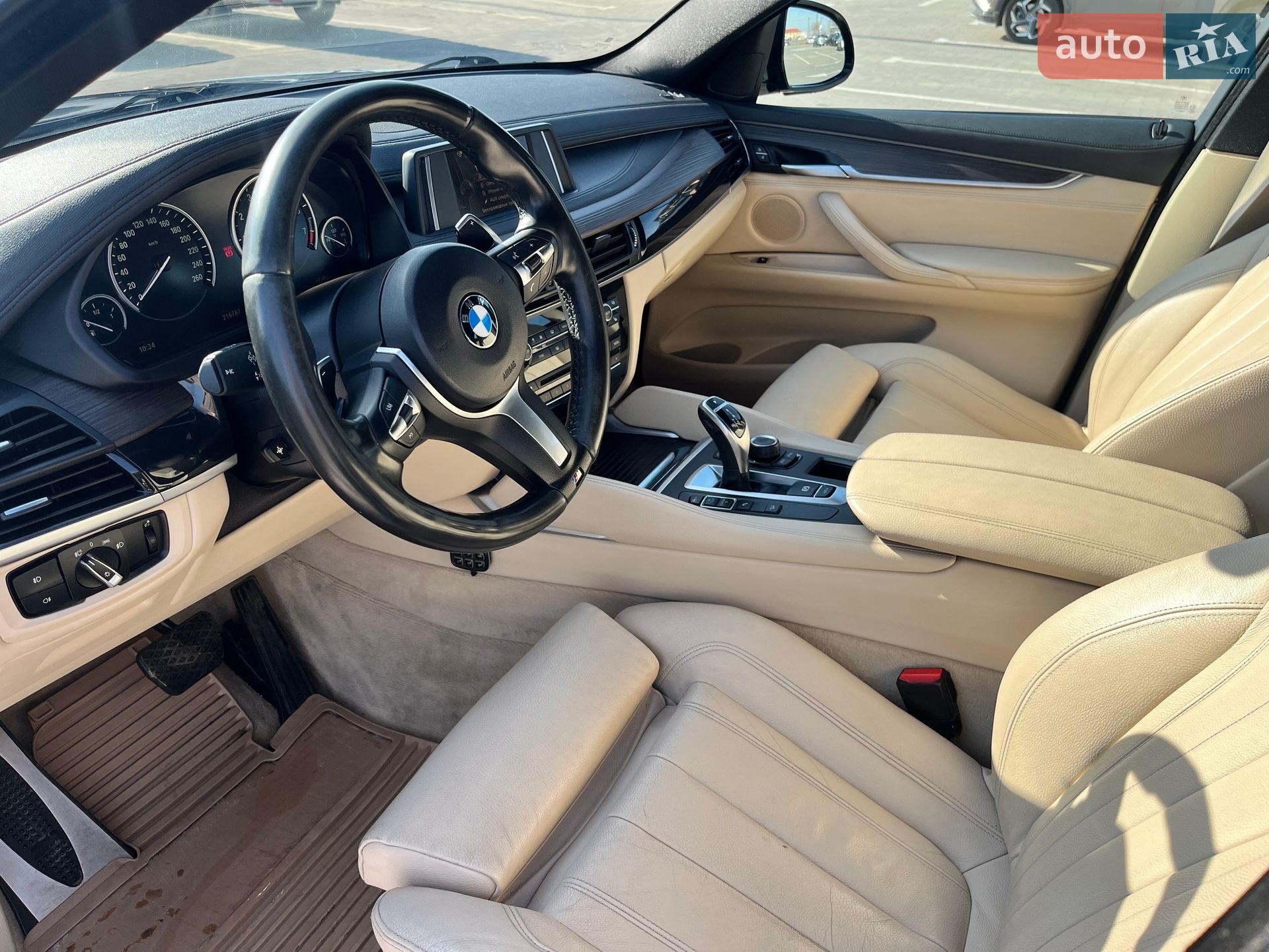 BMW X6 2016 VIN WBAKU210100R61999 фото оголошення 10 з 37
