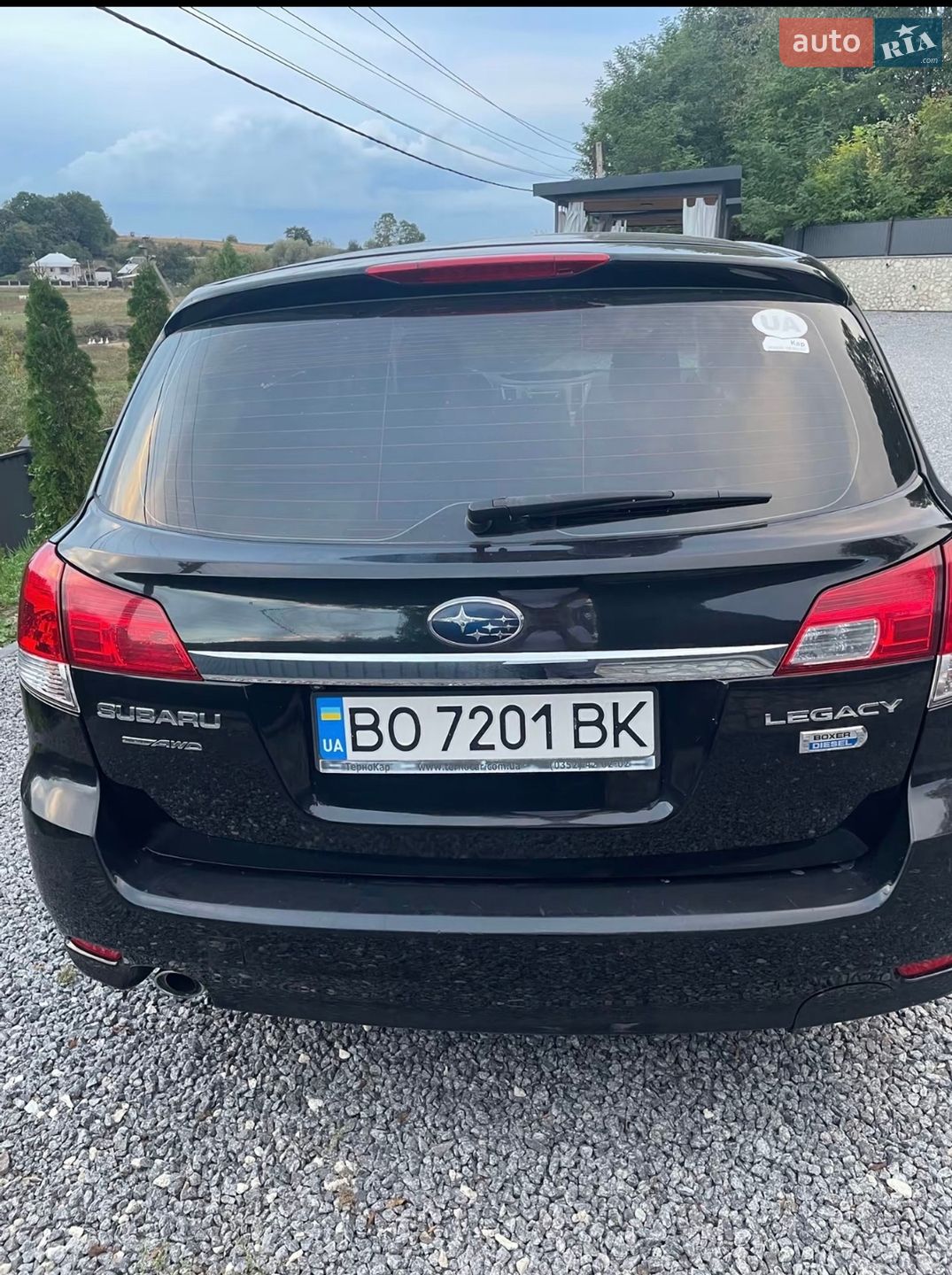 Subaru Legacy 2012 VIN JF1BRDLZ1CG098323 фото оголошення 4 з 8
