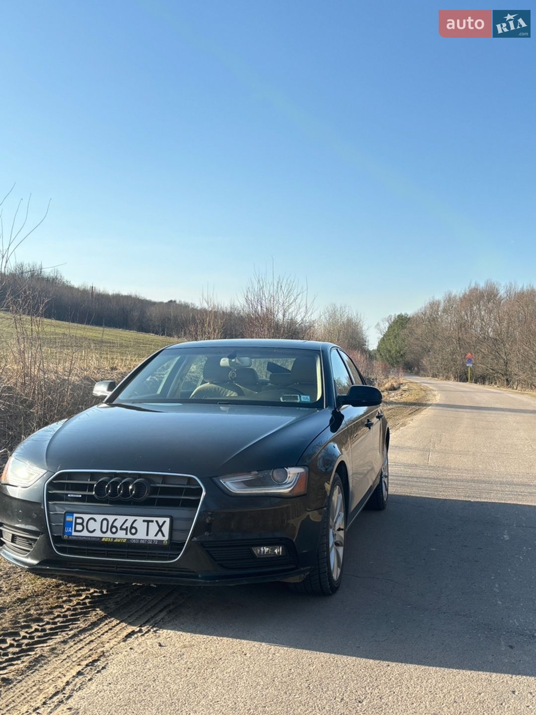 Audi A4 2013 VIN WAUEFAFL1DN035597 фото оголошення 3 з 25