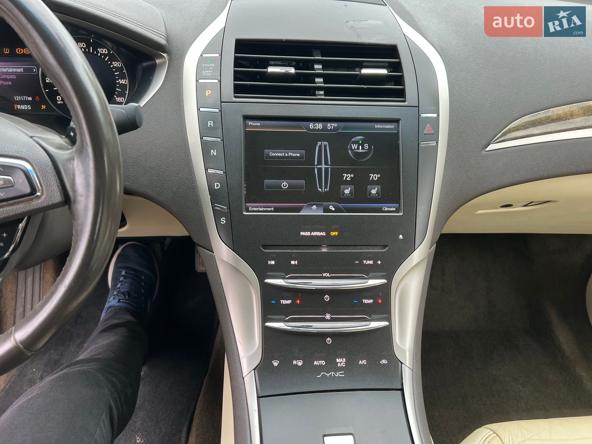 Lincoln MKZ 2015 VIN 3LN6L2J97FR625090 фото оголошення 14 з 24