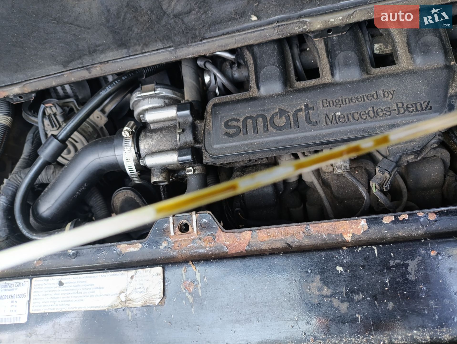 Smart Fortwo 1999 VIN TCC01MC01XH015005 фото оголошення 19 з 24