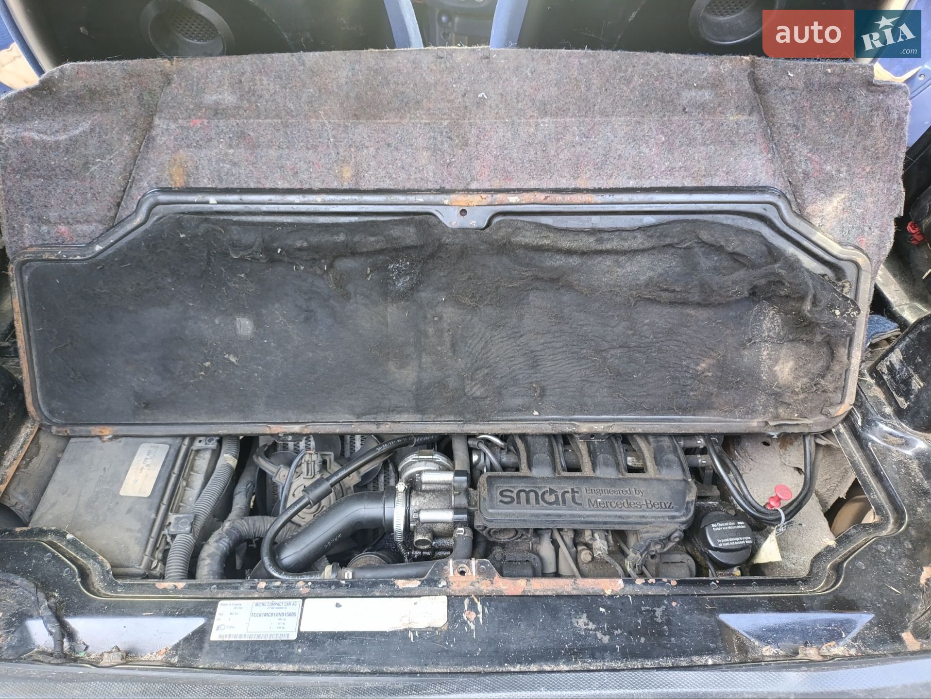 Smart Fortwo 1999 VIN TCC01MC01XH015005 фото оголошення 18 з 24