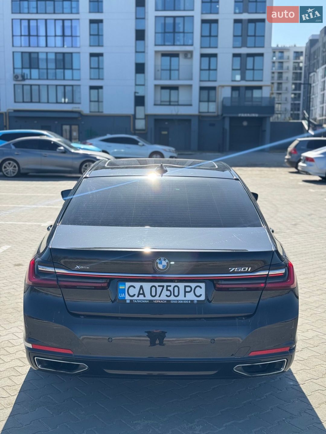 BMW 7 Series 2019 VIN WBA7U2C06LGJ59124 фото оголошення 13 з 49
