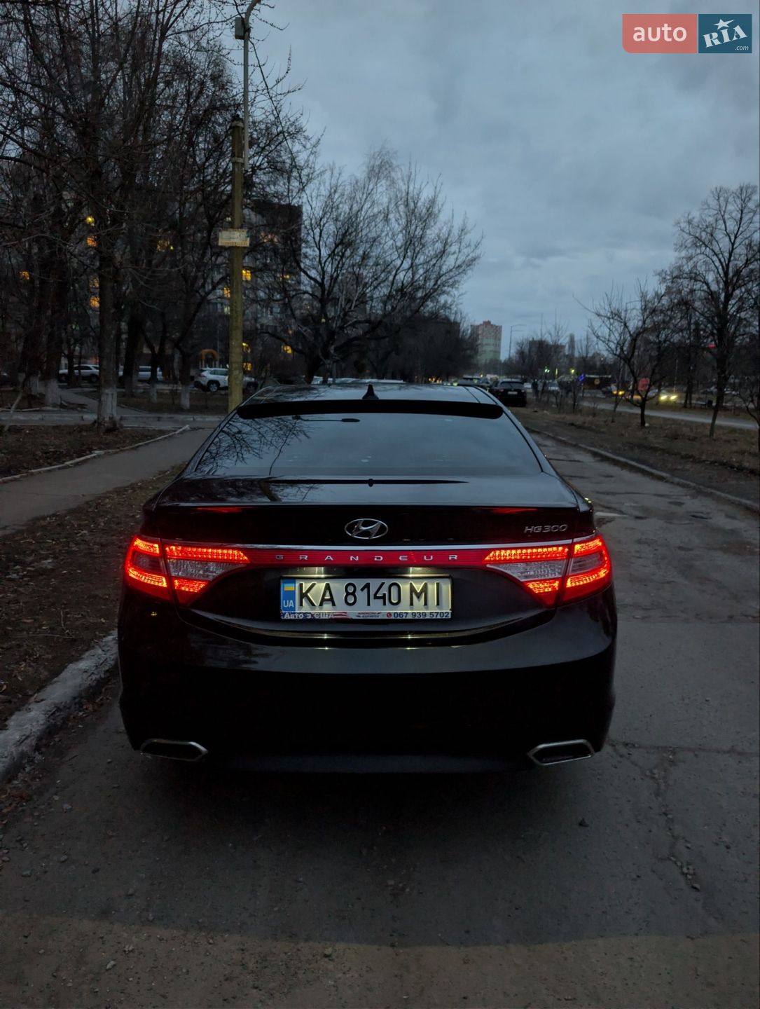 Hyundai Grandeur 2014 VIN KMHFH41NBFA408181 фото оголошення 4 з 22