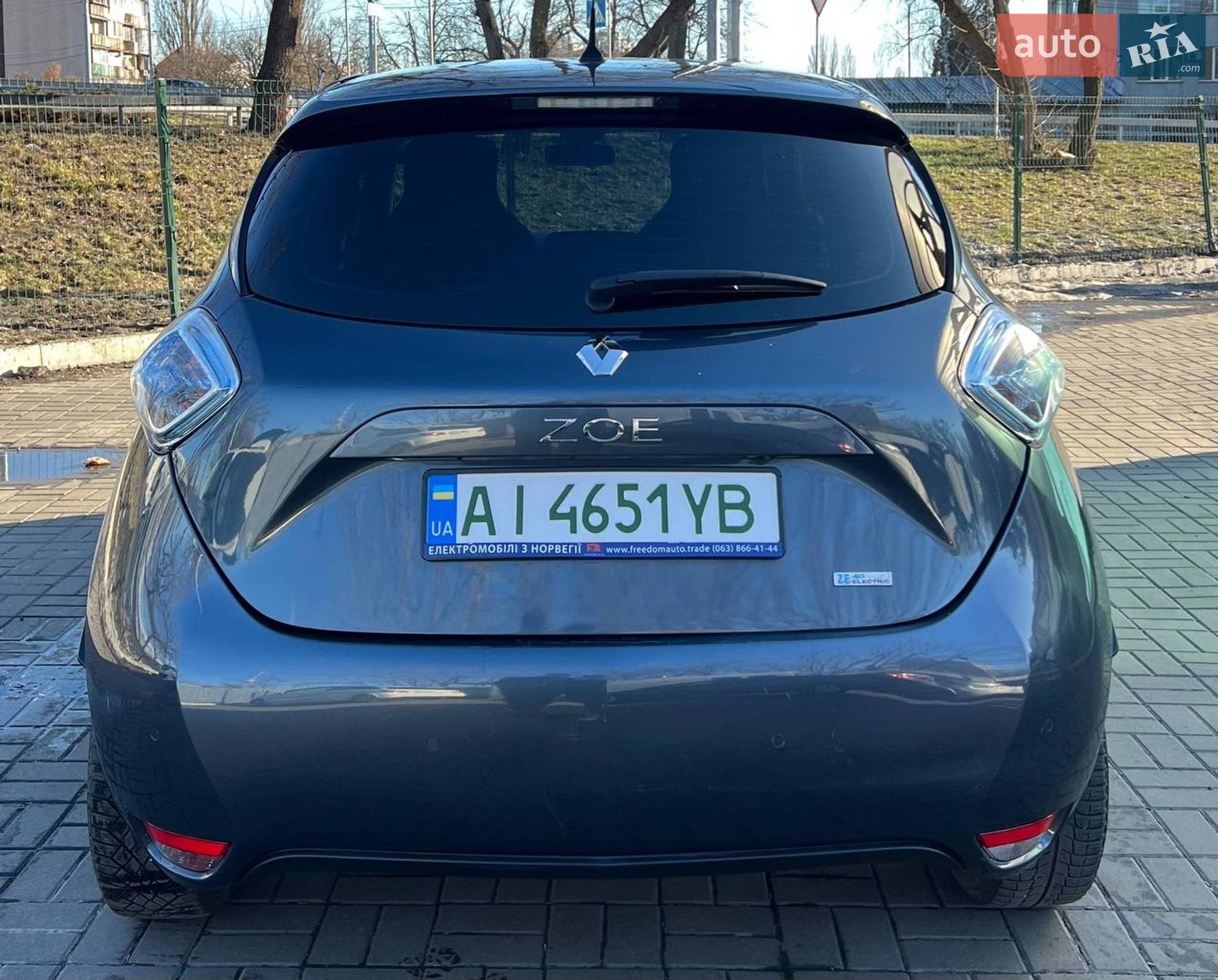 Renault Zoe 2017 VIN VF1AGVYF158972285 фото оголошення 3 з 19