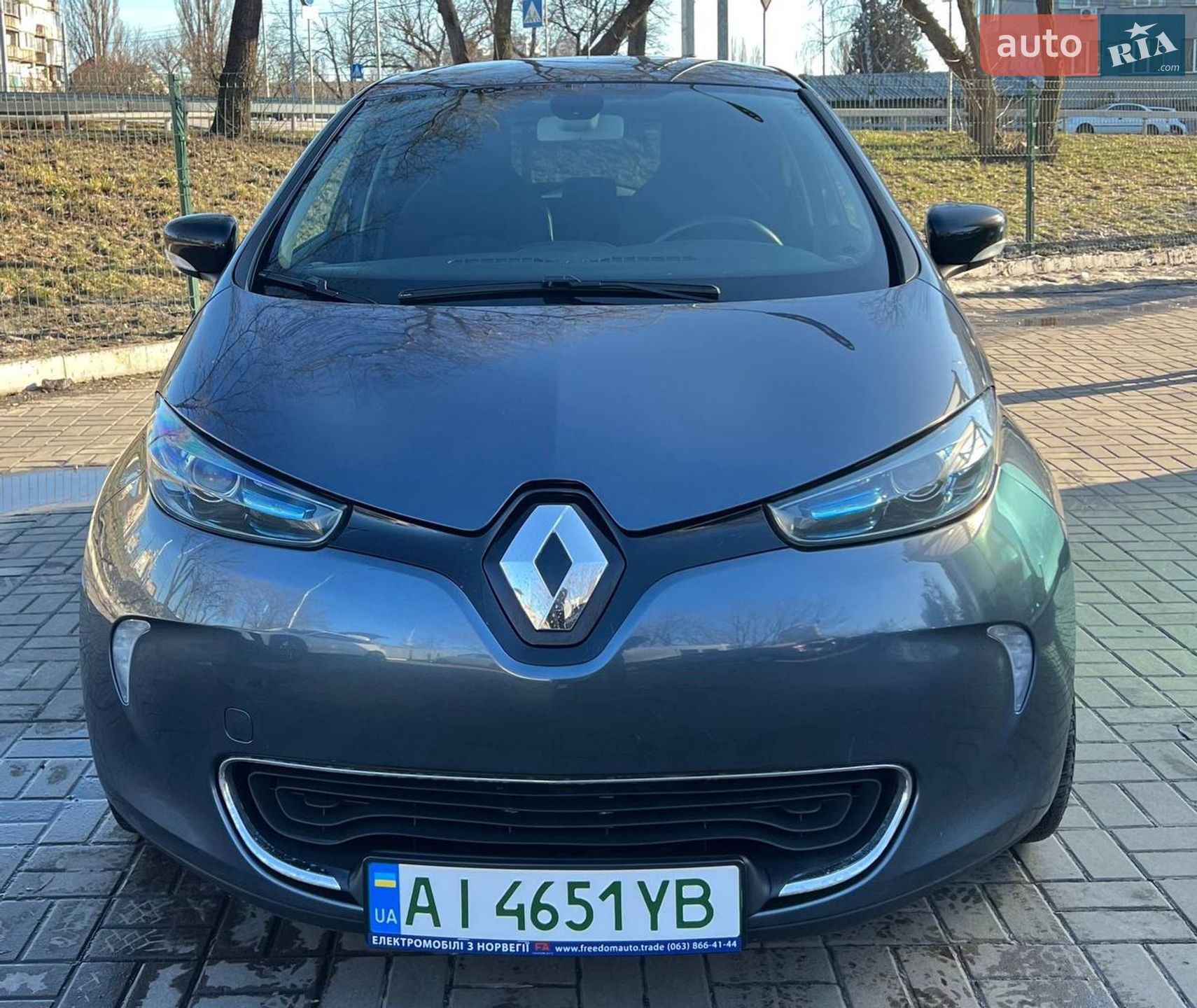 Renault Zoe 2017 VIN VF1AGVYF158972285 фото оголошення 2 з 19