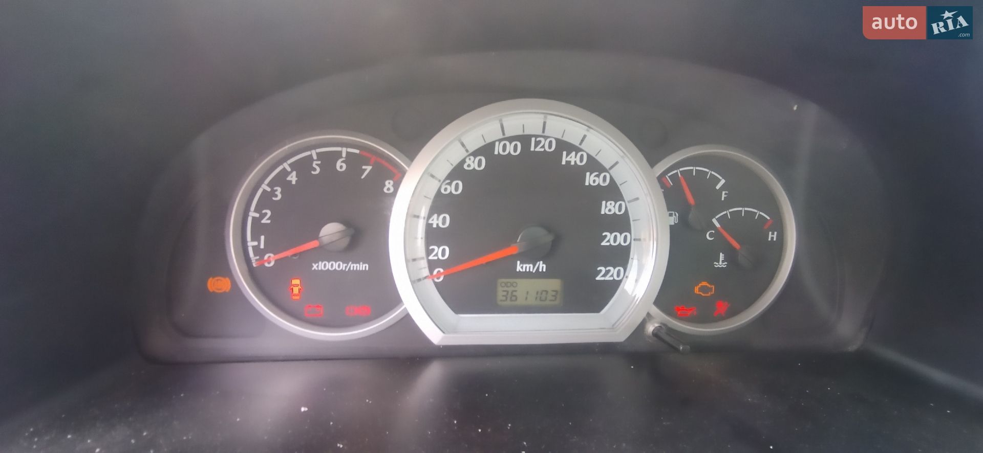 Chevrolet Lacetti 2005 VIN Y6DNF196E6K278838 фото оголошення 8 з 11