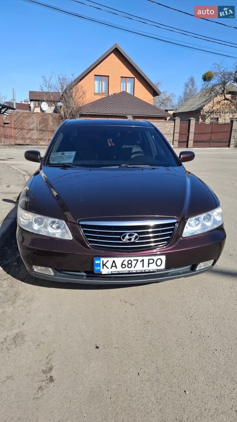 Hyundai Grandeur 2007 VIN KMHFC41DP7A220580 фото оголошення 6 з 15
