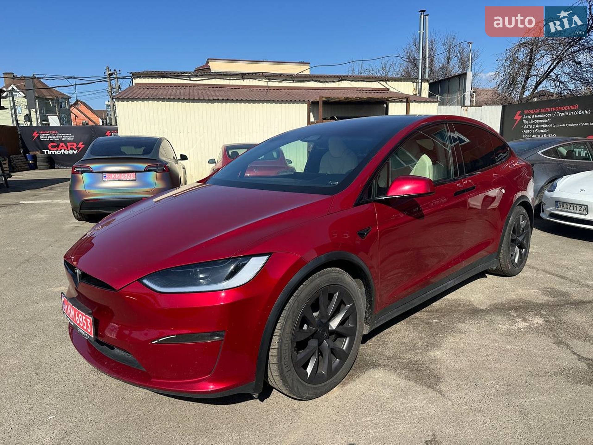 Tesla Model X 2023 VIN 7SAXCAE50PF423076 фото оголошення 8 з 13