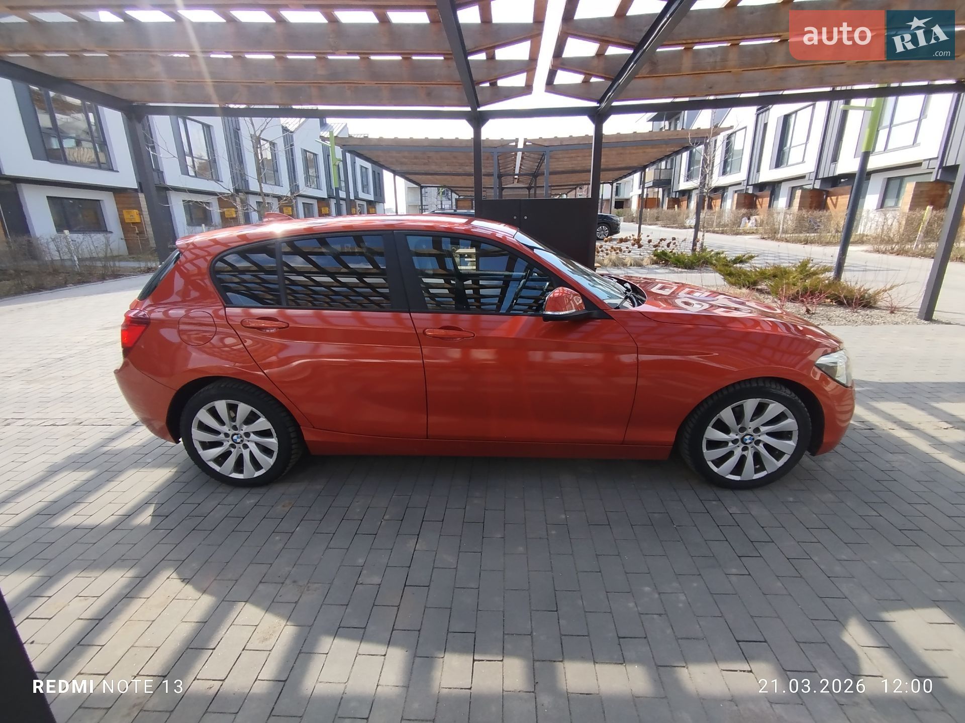 BMW 1 Series 2012 VIN WBA1A11070J147722 фото оголошення 8 з 27