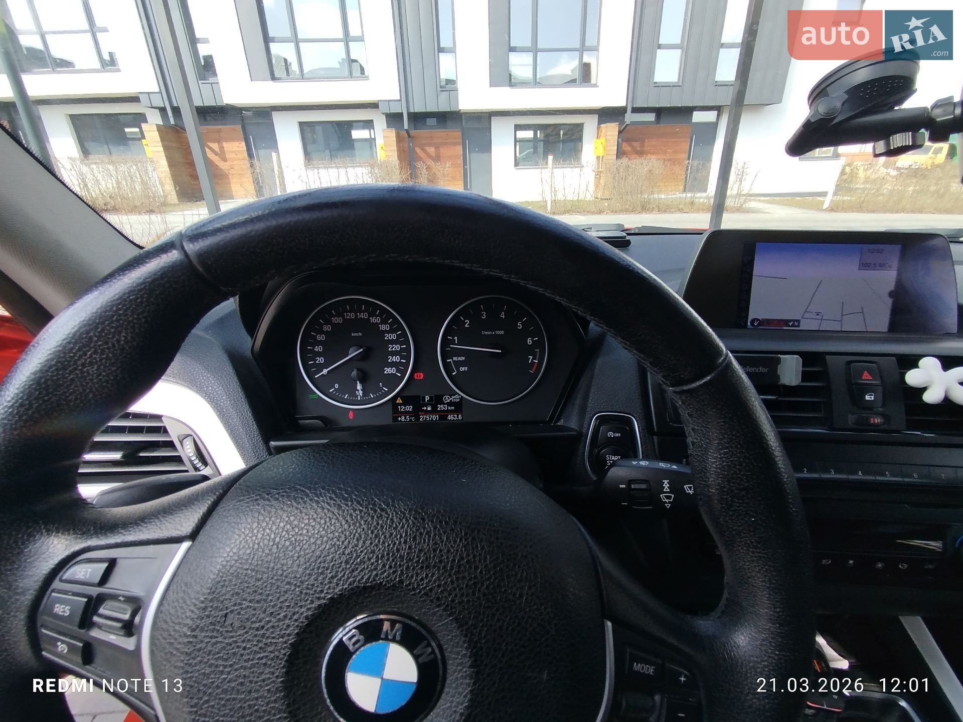 BMW 1 Series 2012 VIN WBA1A11070J147722 фото оголошення 15 з 27