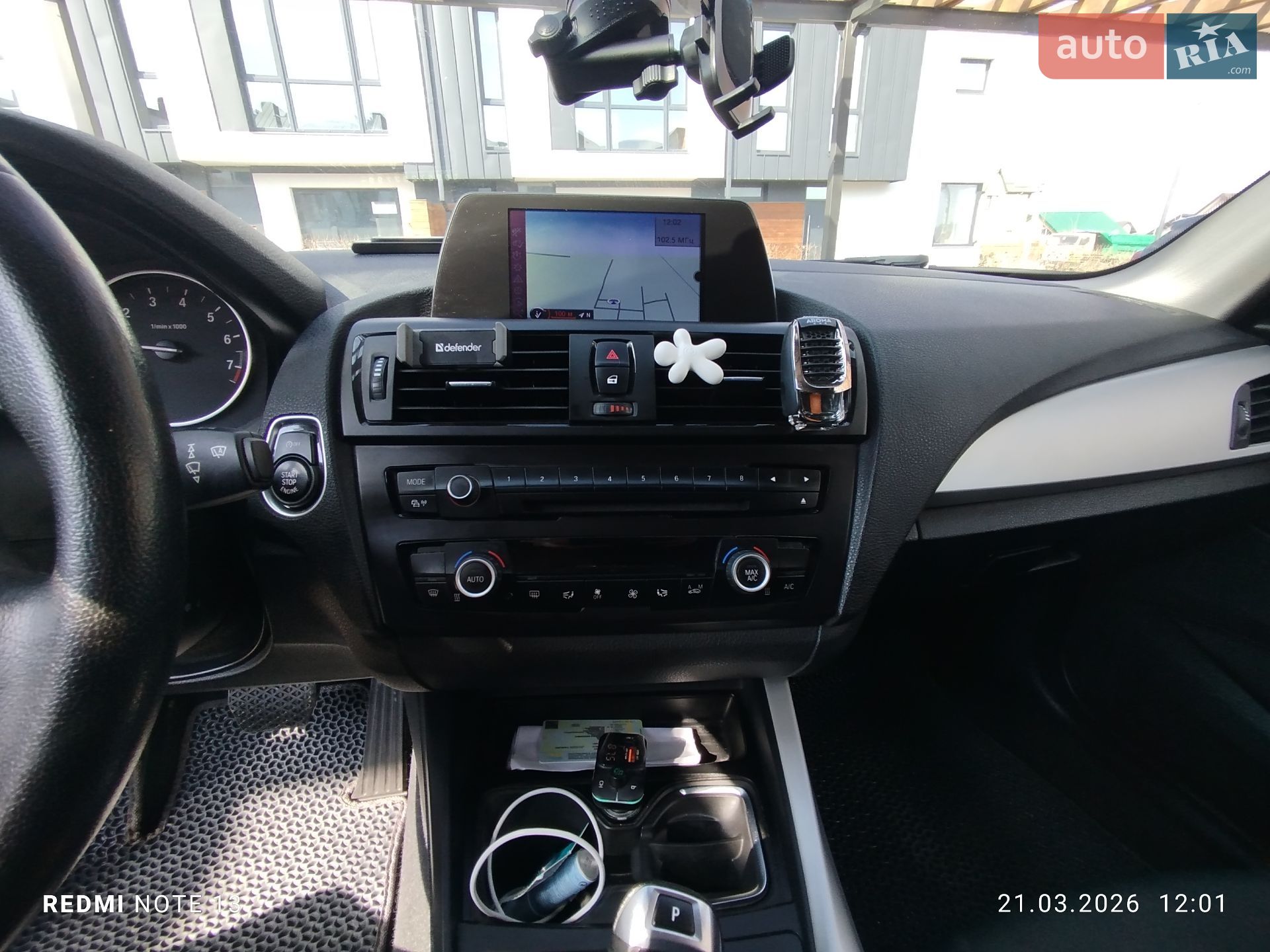 BMW 1 Series 2012 VIN WBA1A11070J147722 фото оголошення 16 з 27