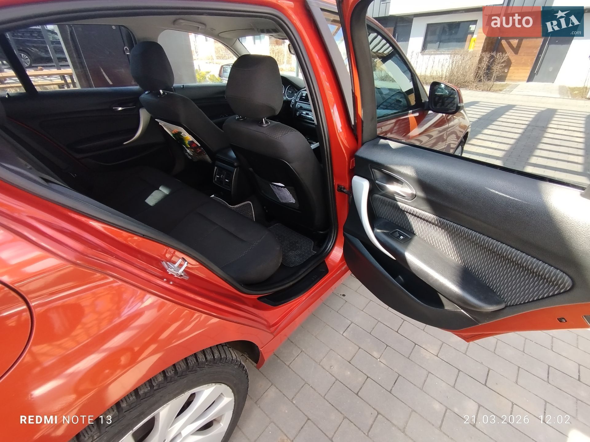 BMW 1 Series 2012 VIN WBA1A11070J147722 фото оголошення 21 з 27
