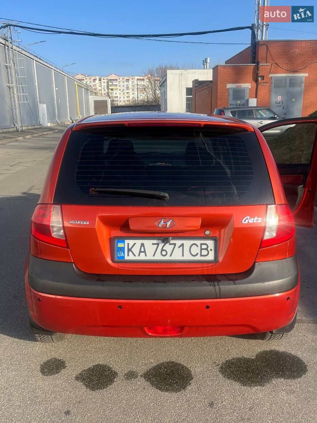 HYUNDAI GETZ 2007 VIN KMHBT51DP8U745846 фото оголошення 2 з 9