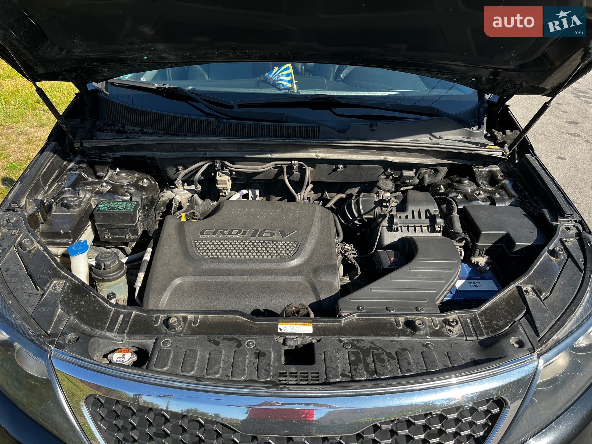 Kia Sorento 2011 VIN KNAKU814DC5185858 фото оголошення 13 з 14
