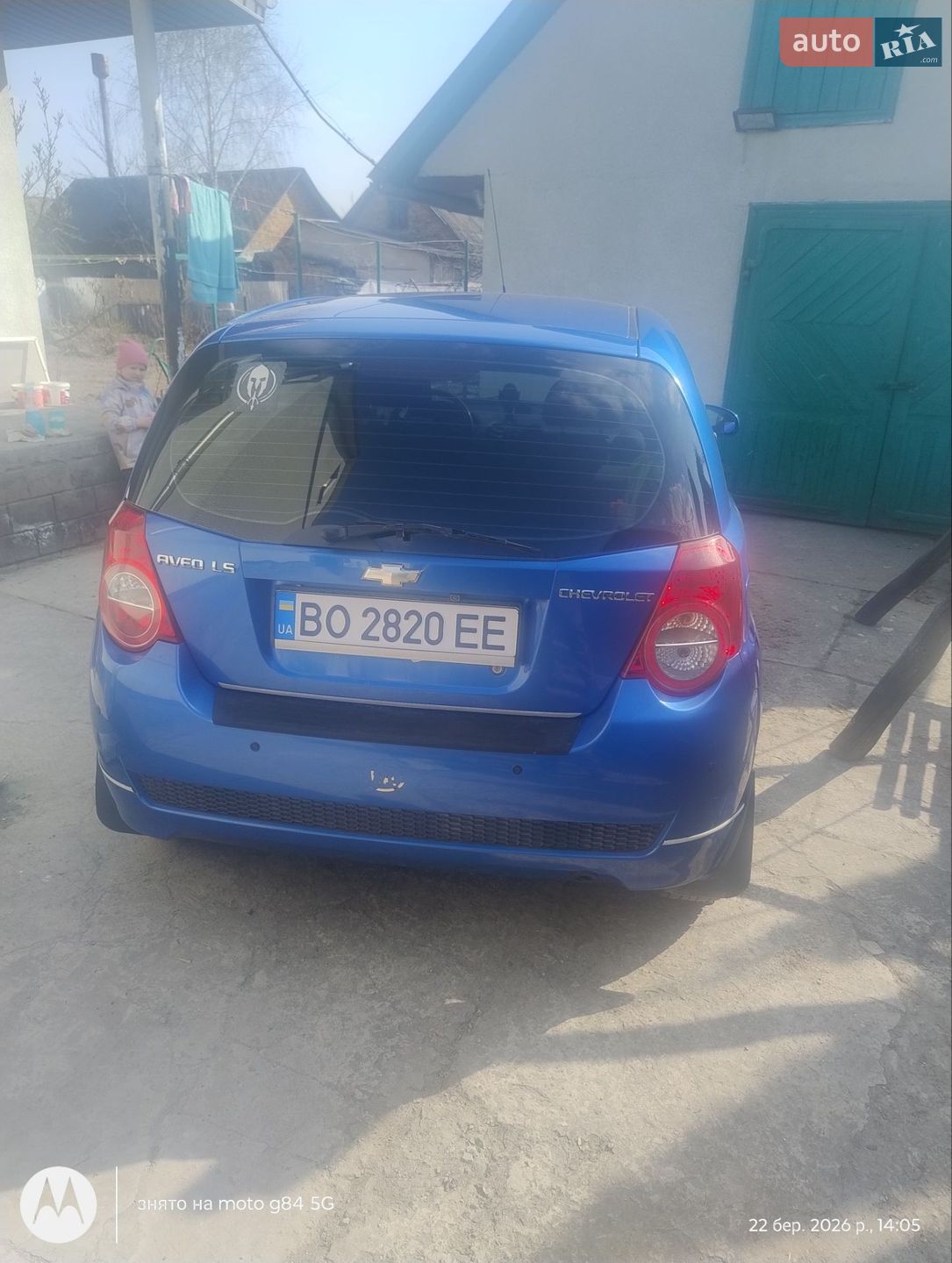 Chevrolet Aveo 2008 VIN Y6DSF08YE9B291385 фото оголошення 3 з 6