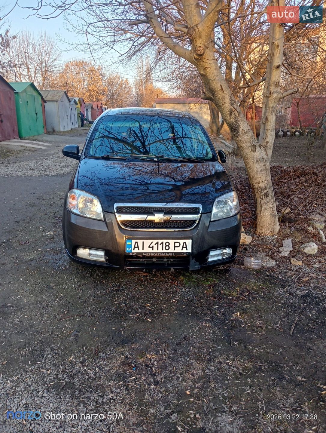 Chevrolet Aveo 2006 VIN Y6DSF69YE7B043782 фото оголошення 11 з 12