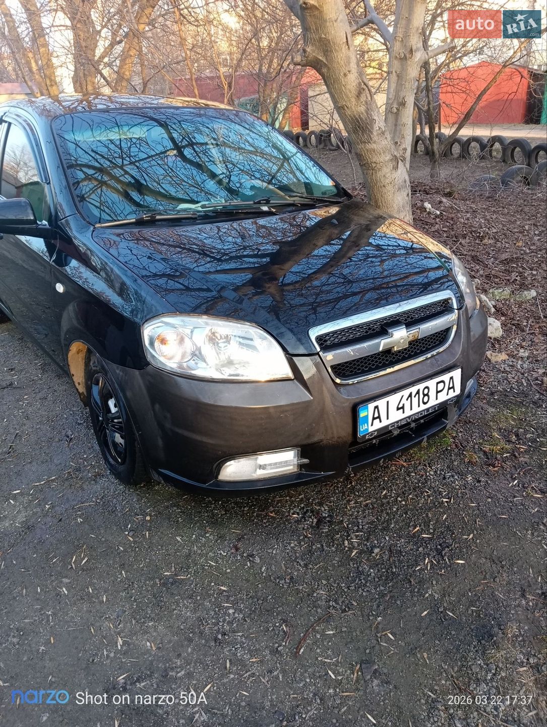 Chevrolet Aveo 2006 VIN Y6DSF69YE7B043782 фото оголошення 12 з 12