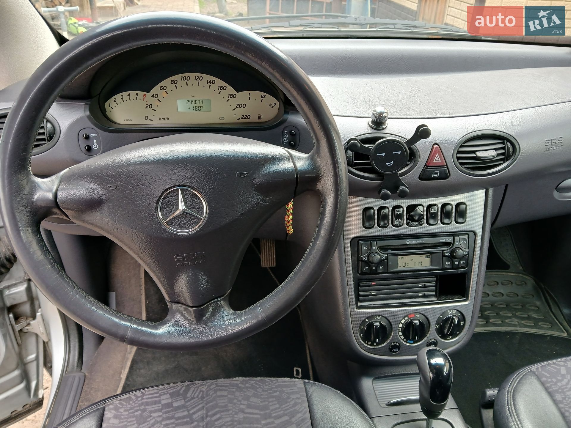 Mercedes-Benz A-Class 2002 VIN WDB1680331J730801 фото оголошення 6 з 10