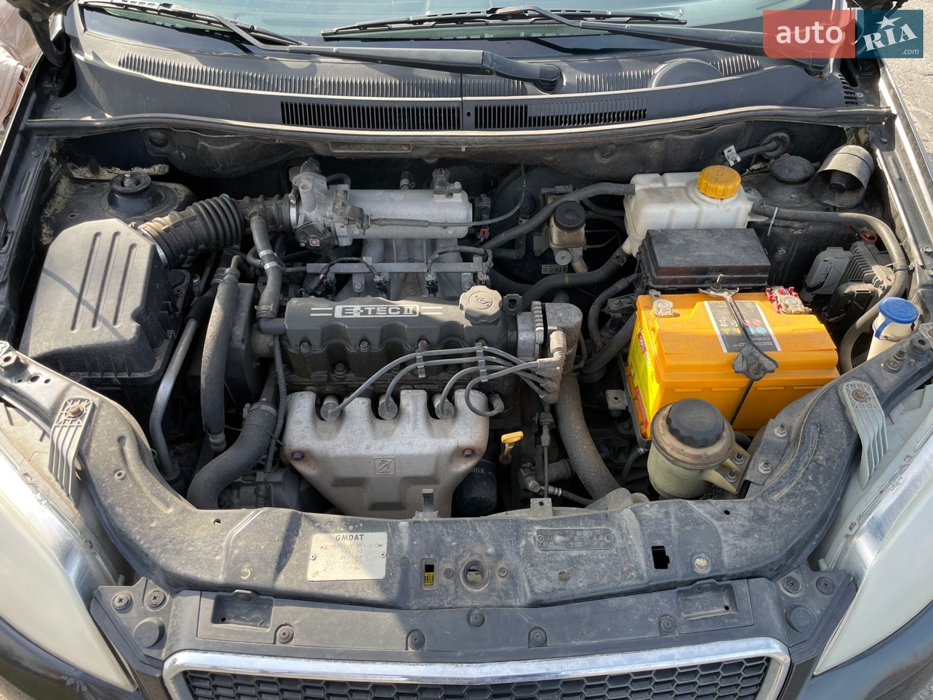 Chevrolet Aveo 2008 VIN Y6DSF08YE9B287453 фото оголошення 11 з 11
