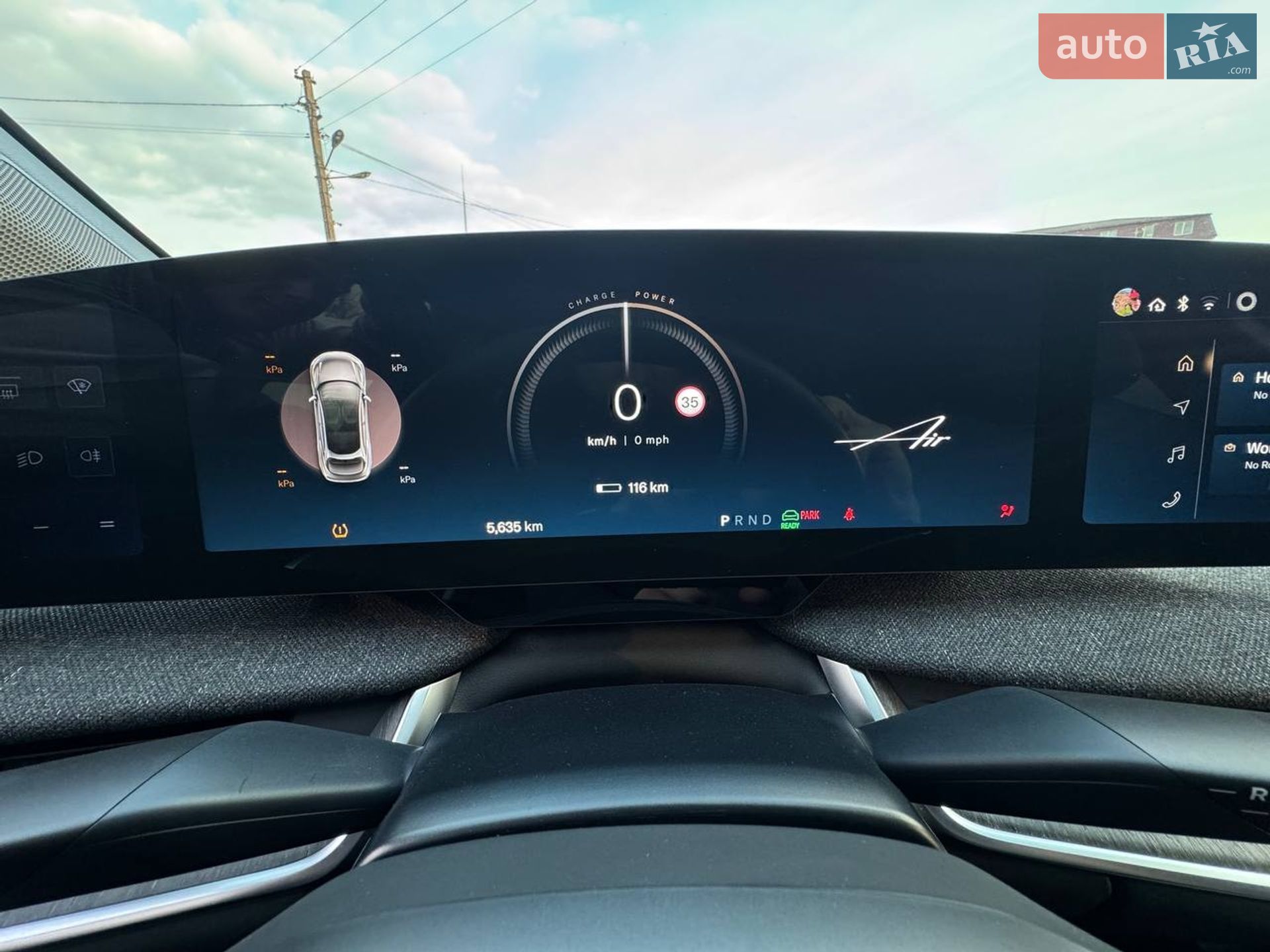 Lucid Air 2024 VIN 50EA1PGA5SA009214 фото оголошення 19 з 35