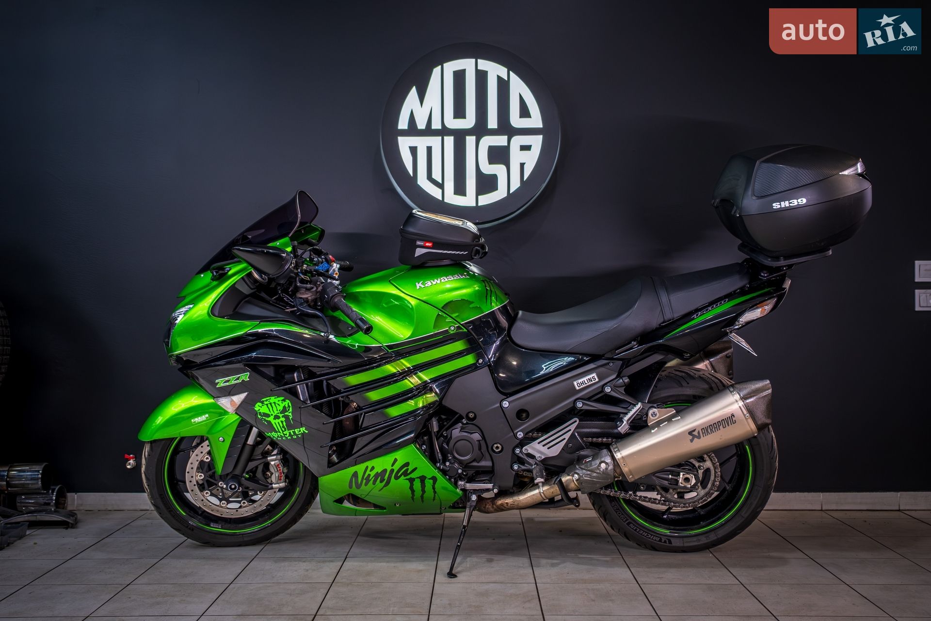 Kawasaki ZZR 1400 2016 VIN JKBZXT40HJA001263 фото оголошення 4 з 28