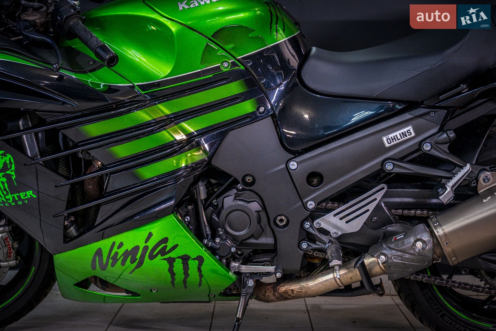 Kawasaki ZZR 1400 2016 VIN JKBZXT40HJA001263 фото оголошення 8 з 28