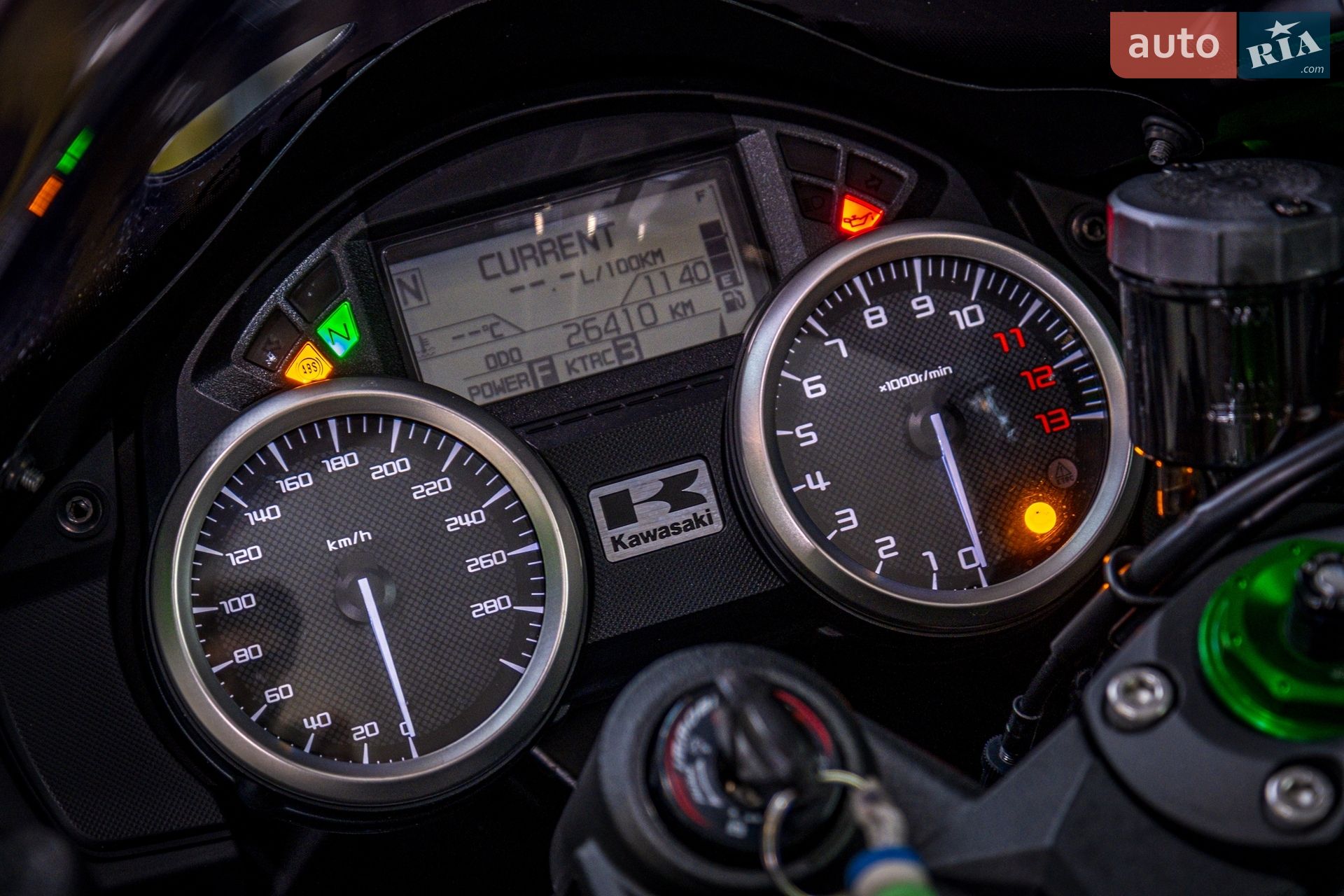 Kawasaki ZZR 1400 2016 VIN JKBZXT40HJA001263 фото оголошення 14 з 28