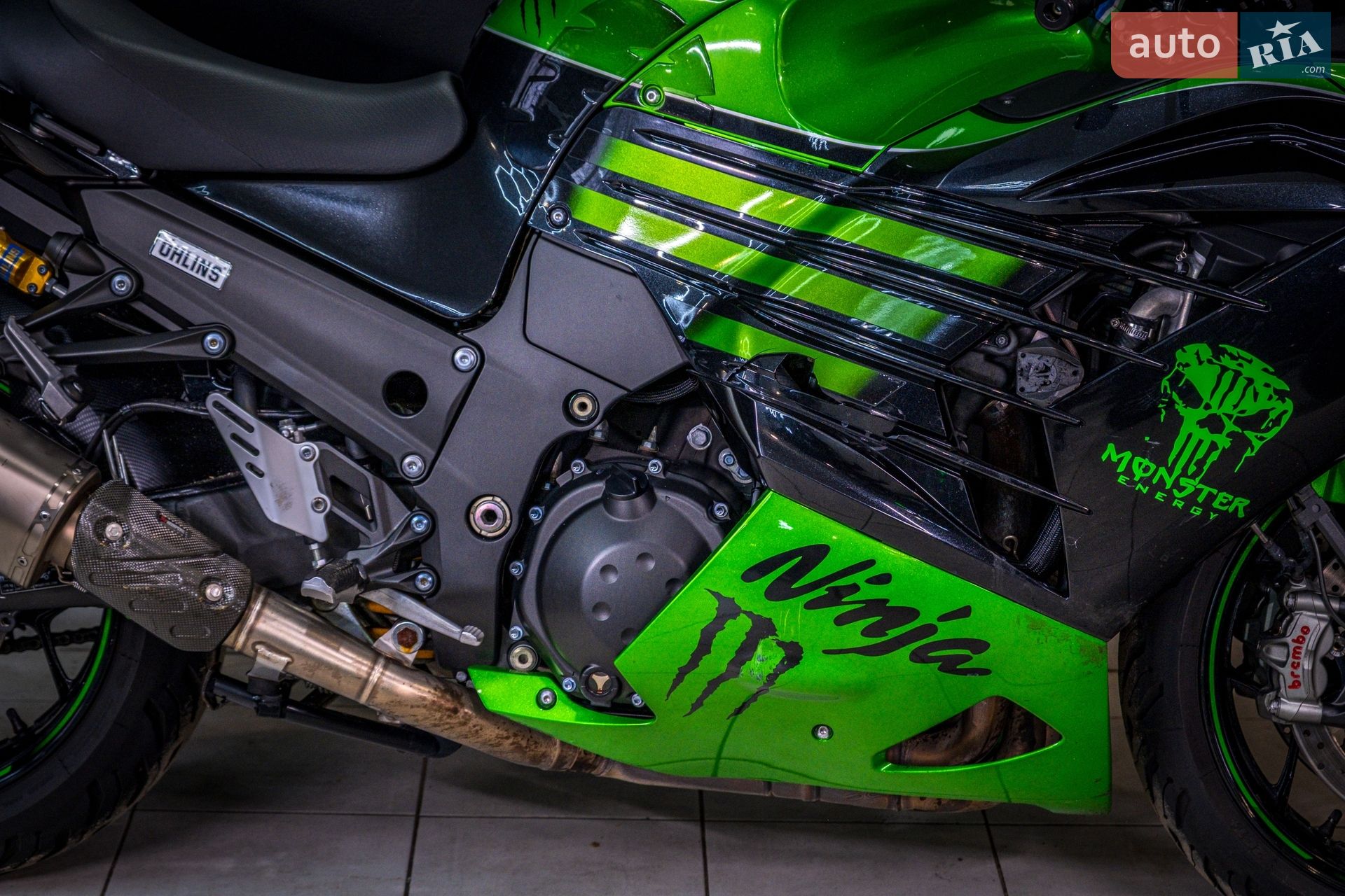 Kawasaki ZZR 1400 2016 VIN JKBZXT40HJA001263 фото оголошення 11 з 28
