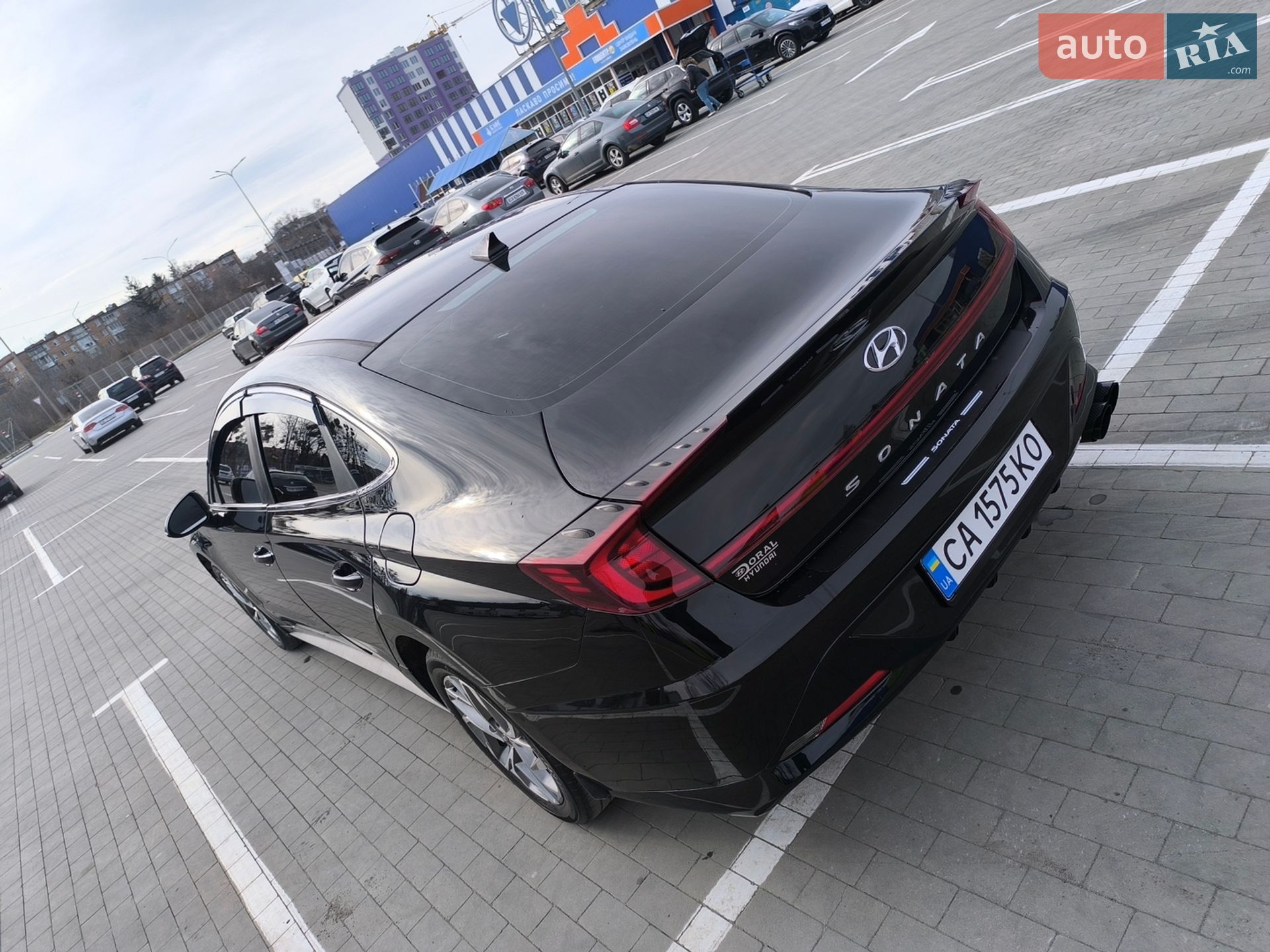 Hyundai Sonata 2021 VIN 5NPEF4JA8MH091725 фото оголошення 4 з 10