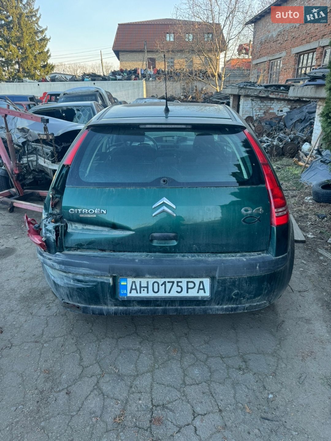 Citroen C4 2005 VIN VF7LC9HXC74302714 фото оголошення 2 з 6