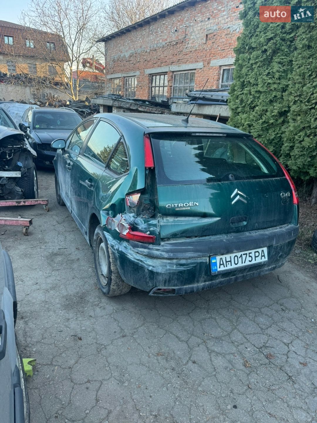 Citroen C4 2005 VIN VF7LC9HXC74302714 фото оголошення 3 з 6