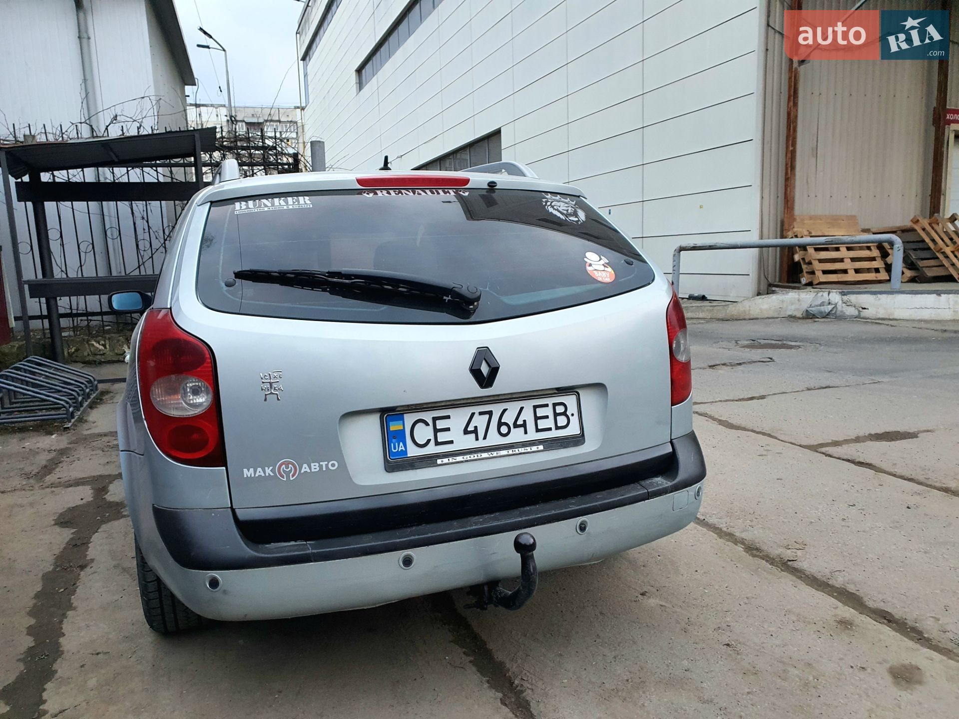 Renault Laguna 2002 VIN VF1KG0F0627755011 фото оголошення 6 з 14