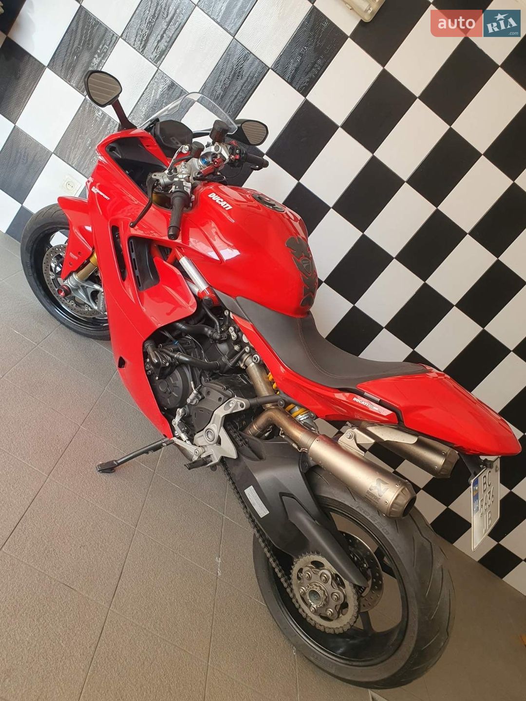 Ducati Supersport 2022 VIN ZDMVABDS4NB003283 фото оголошення 2 з 13