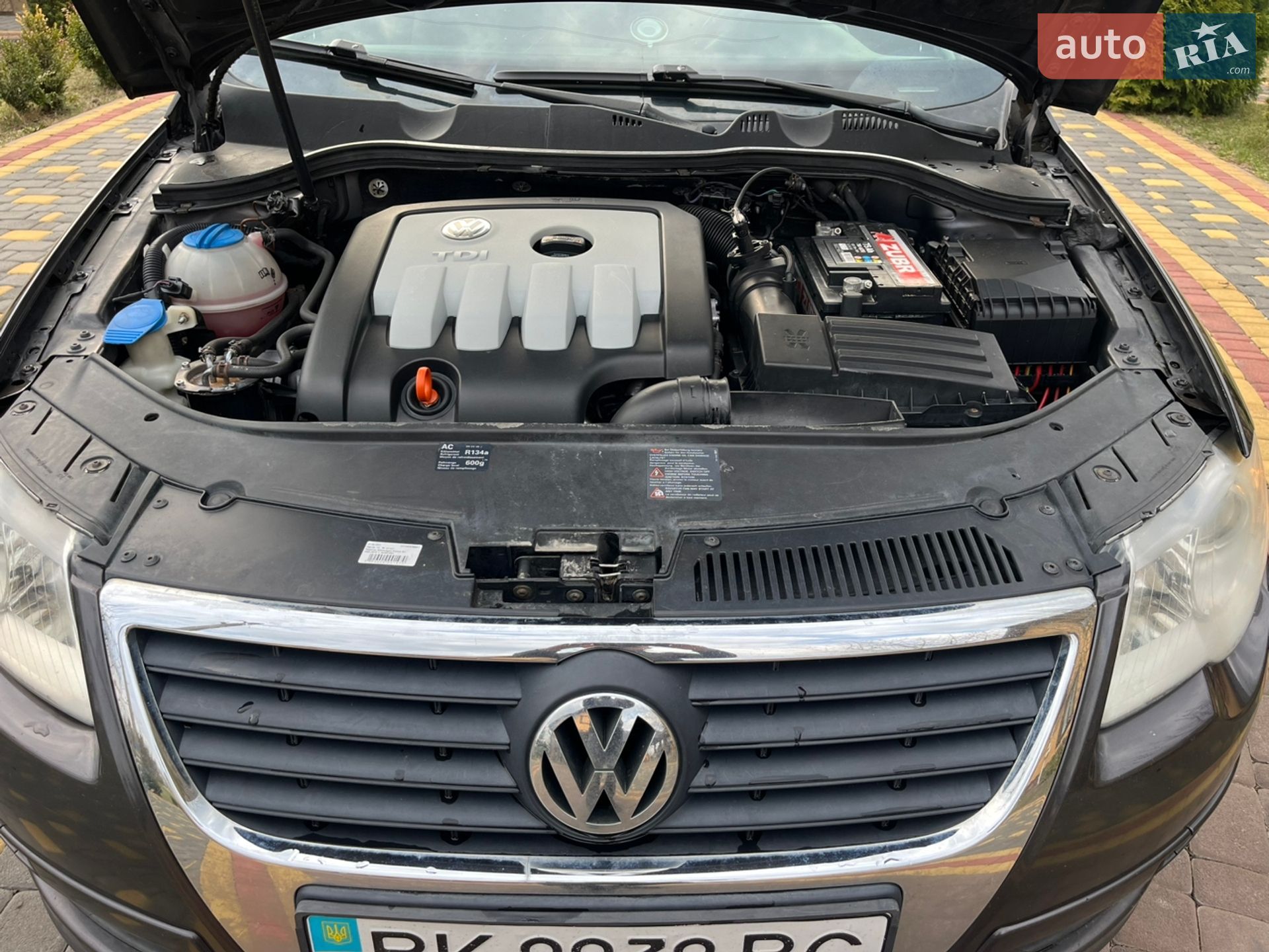 Volkswagen Passat 2007 VIN WVWZZZ3CZ8P060089 фото оголошення 9 з 10