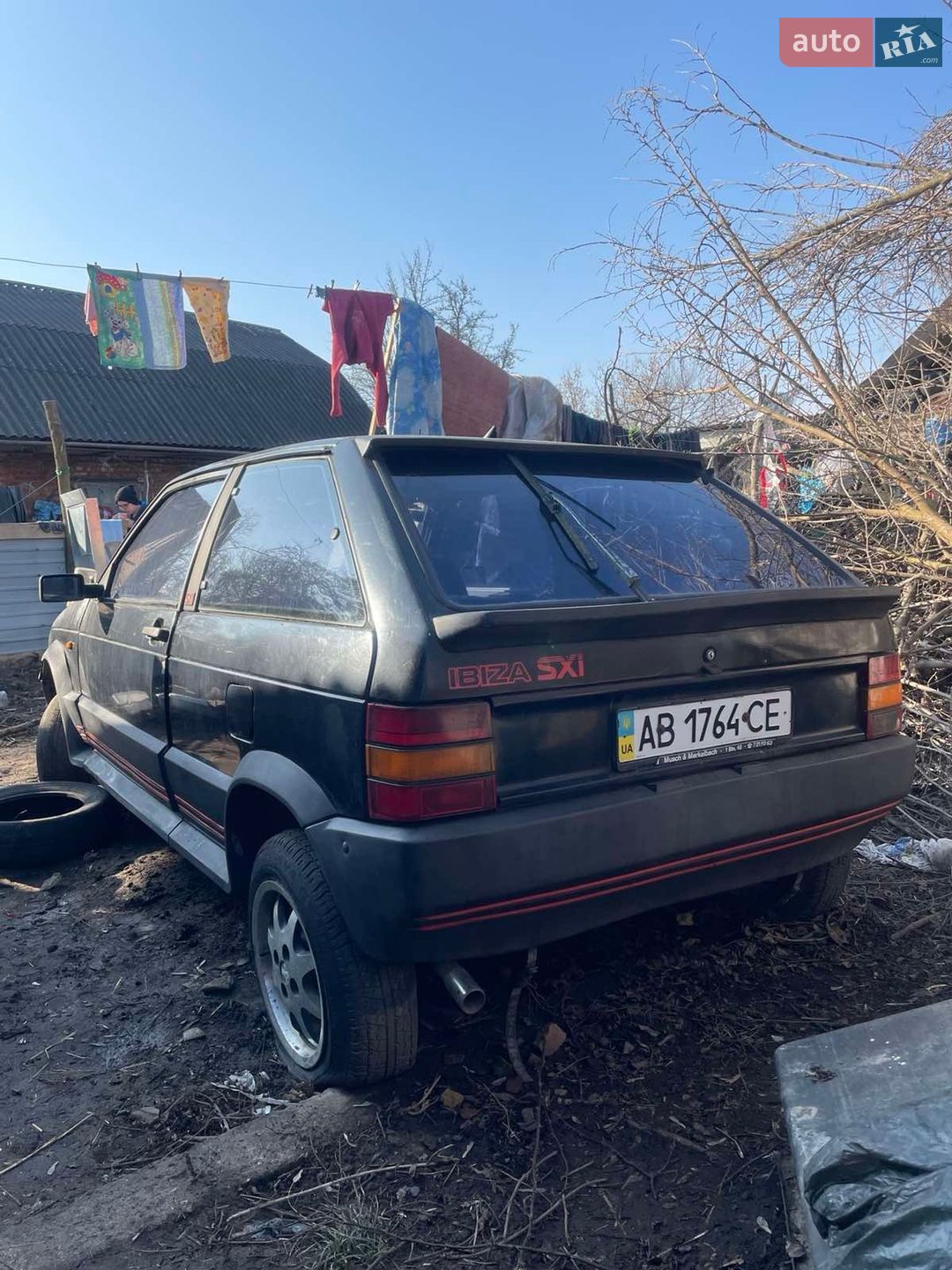 SEAT Ibiza 1991 VIN VSS021A0009980179 фото оголошення 2 з 9